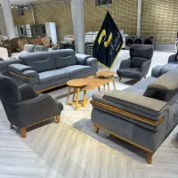 مبل تخت خواب شو ژینا کد77 تولیدی مبلمان‌ زرین