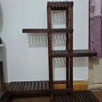 استند چوبی گل