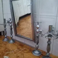 آینه و شمعدان