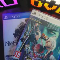 2عدد دیسک بازی devil may cry nier automata ps4 ps5