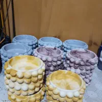 ظروف سنگ مصنوعی کاربردی ،تزیینی،ودکوری
