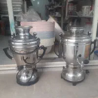 دو عدد سماور گازی برقی سالم