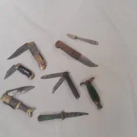تعدادی لوازم فروشی چاقو