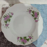 بشقاب ته گود گل سرخ