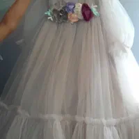 پیراهن پرنسسی دخترانه ۸ تا ۹ سال