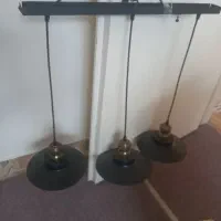 لوستر سه شاخه بالای اوپن و آشپزخانه