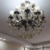لوازم خانگی برنز اصل لوستر سنگین وزن