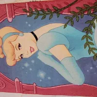 فرش کودک طرح سیندرلا ۲/۲۰در۱/۵جنس اکرولیک