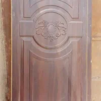 دو عدد درب چوبی درحد نو