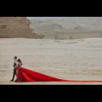 لباس فرمالیته لاکچری ۱۰ متر دنباله