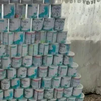 قوطی خالی شیر خشک