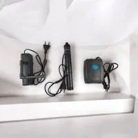 وسایل آکواریوم ( پمپ هوا، بخاری، تصفیه) درحد نو