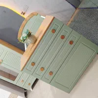 سیسمونی تخت نوزاد و کمد نوزاد کودک تولیدی