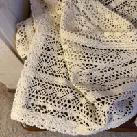 رومیزی قلاب بافی