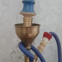 قلیان با تنه برنجی