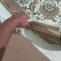 فروش فرش نرم وخوش رنگ کرم