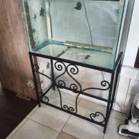 آکواریوم با پایه فرفوژه