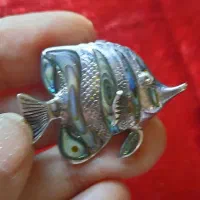 سنجاق سینه نقره