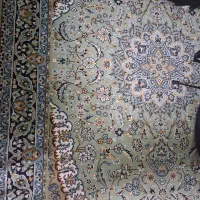 فرش ۶ متری  سبز کمرنگ سالم