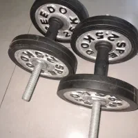 دمبل ثابت و متغیر ۱۰ کیلوئی بارفیکس صفحه تعادل