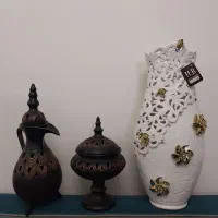 گلاب پاش و شکلات خوری جنس سفال