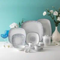 سرویس ۹۸ پارچه چینی زرین آکبند
