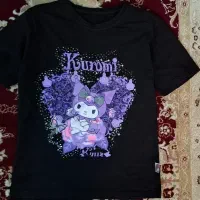 تیشرت دخترانه مشکی سایز 50