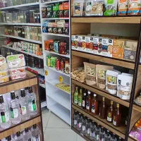 فروش قفسه فلزی و چوبی و پیشخوان و پرینتر و..