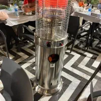 هیتربخاری بالکنی قارچی هرمی منگزی استیل۳۱۶ایتالیا