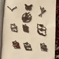گردنبند جواهر  پلاک کادویی هدیه زنجیر