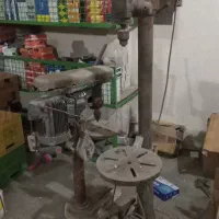 دوعدد دریل ستونی بزرگ و کوچک با گیره