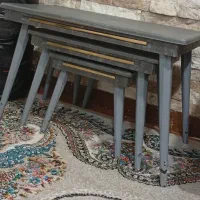 میز عسلی سه تیکع