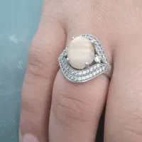 انگشتر زنانه نقره شیک
