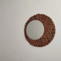 آینه چوبی