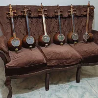 کمانچه حرفه ای پشت بسته وباز بامهر سازندگان