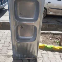 ظرف شویی دو لگن سمت راست