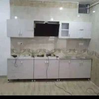 فروش کابینت ۳متری بدنه فلز درب ام دی اف