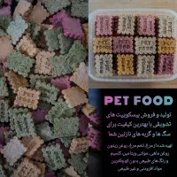 غدای تشویقی بیسکوییتی سگ و گربه