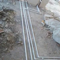 لوله کشی و برق کشی