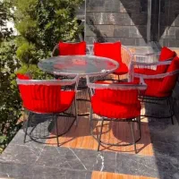 میز وصندلی باغی ویلایی ایساتیس