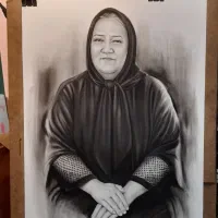 طراحی چهره با سیاه قلم ،یکی هدیه خاص و ماندگار