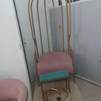 صندلی پدیکور پرده صندلی