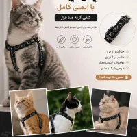 قلاده چرم گربه و سگ