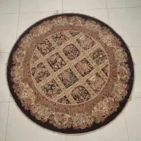 فرش گرد ۵۰۰ شانه دیبا