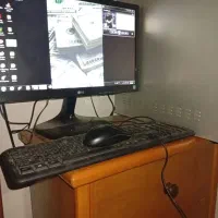 کامپیوتر و مانیتور ال ای دی
