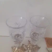شمعدان پایه برنجی