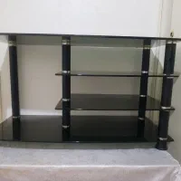 میز تلویزیون شیشه ای