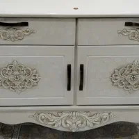 کنسول چوبی زیبا