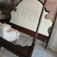 تخت خواب چوبی دو نفره آمریکایی