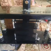 میز تلوزیون سالم شیشه خارجی